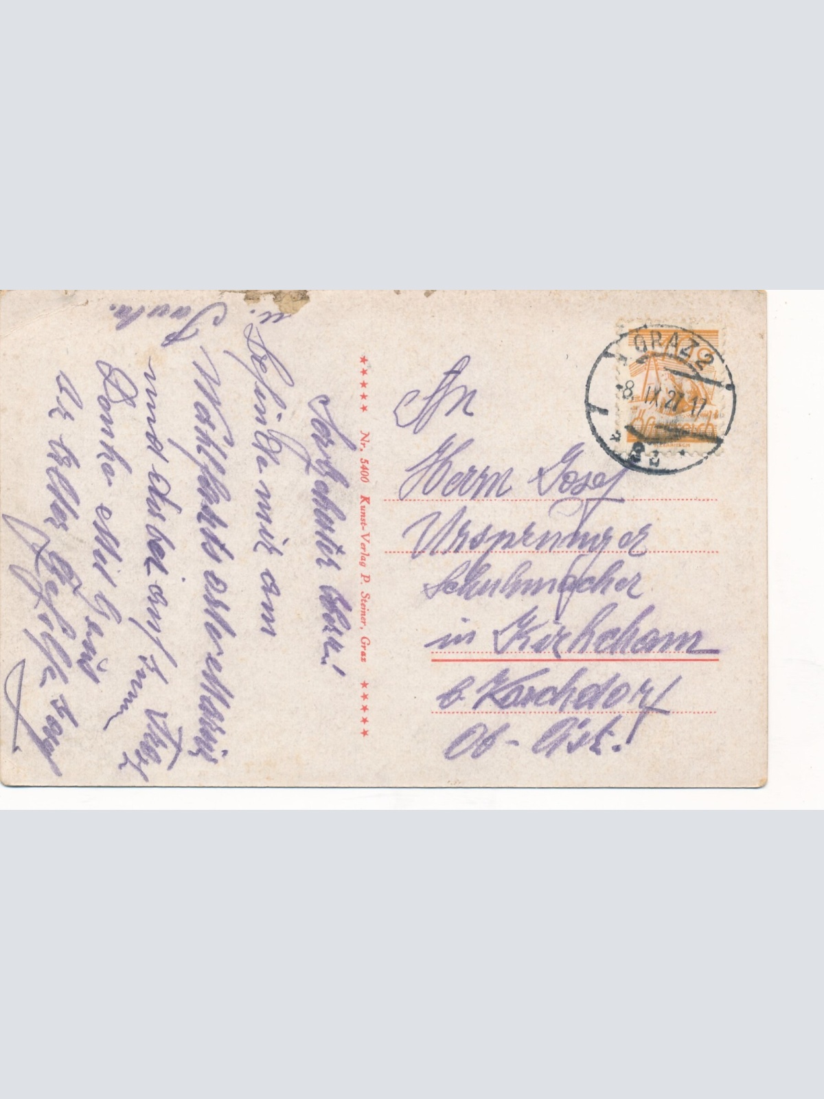 AK aus Maria Trost bei Graz Steiermark Ansichtskarte (13743)