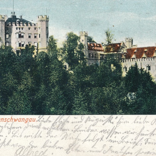 AK, Hohenschwangau, Bayern, Ansichtskarte (S3609)