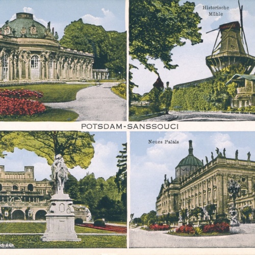 AK, Potsdam, Sanssouci, Brandenburg, Ansichtskarte (S3762)