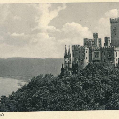 AK, Schloss Stolzenfels, Rheinland-Pfalz, Ansichtskarte (S3763)