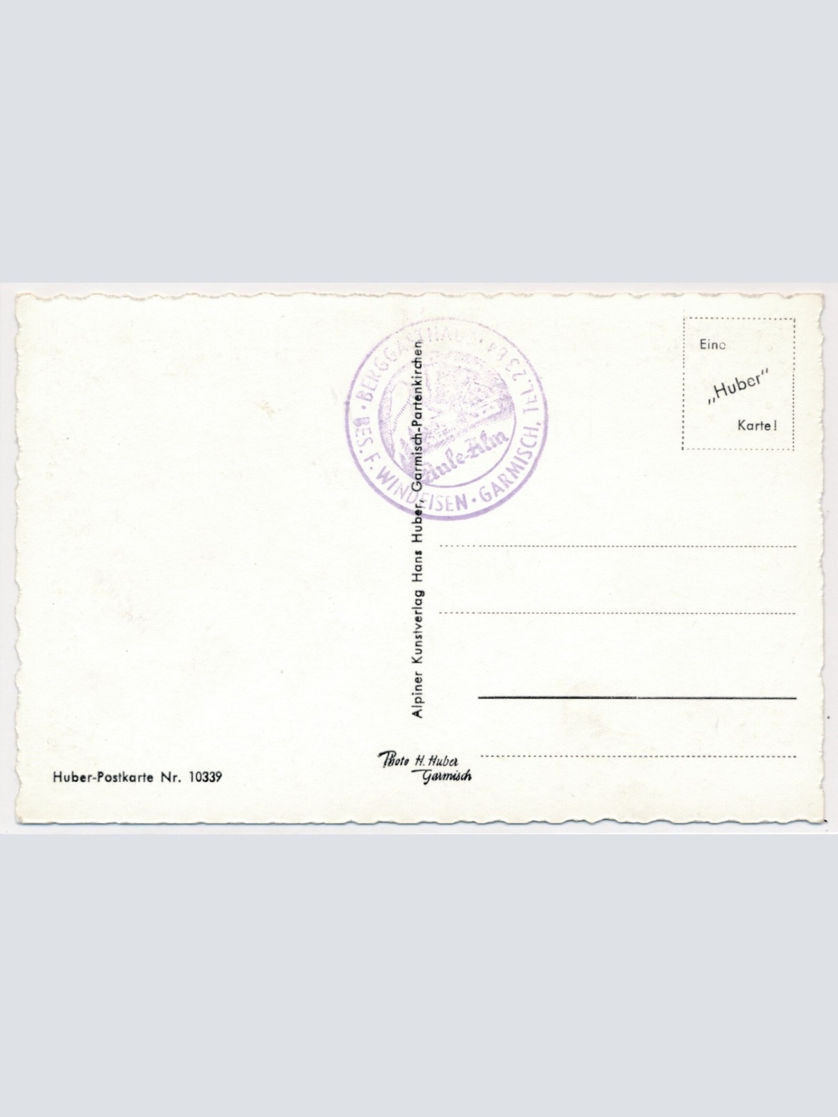 AK, Garmisch-Partenkirchen, Bayern, Ansichtskarte (S3706)