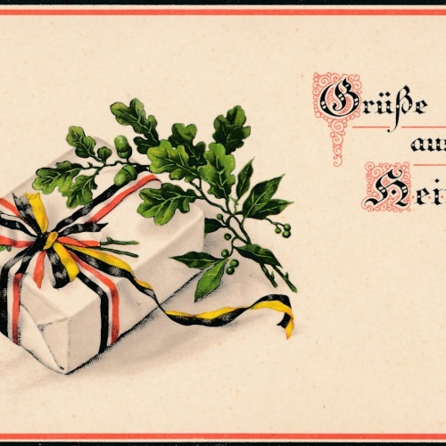 AK, Grüße aus der Heimat, Ansichtskarte (S3691)