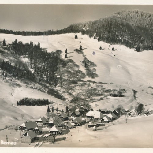 AK, Bernau im Schwarzwald, Baden-Württemberg (S3571)