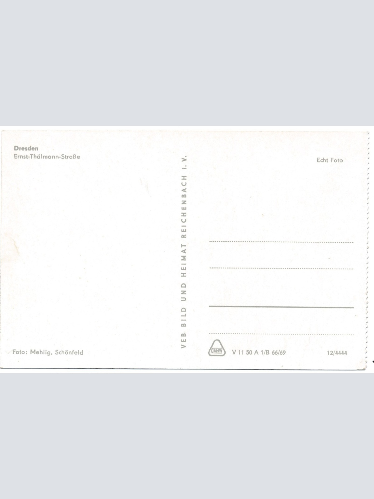 AK, Dresden, Sachsen (S3558)