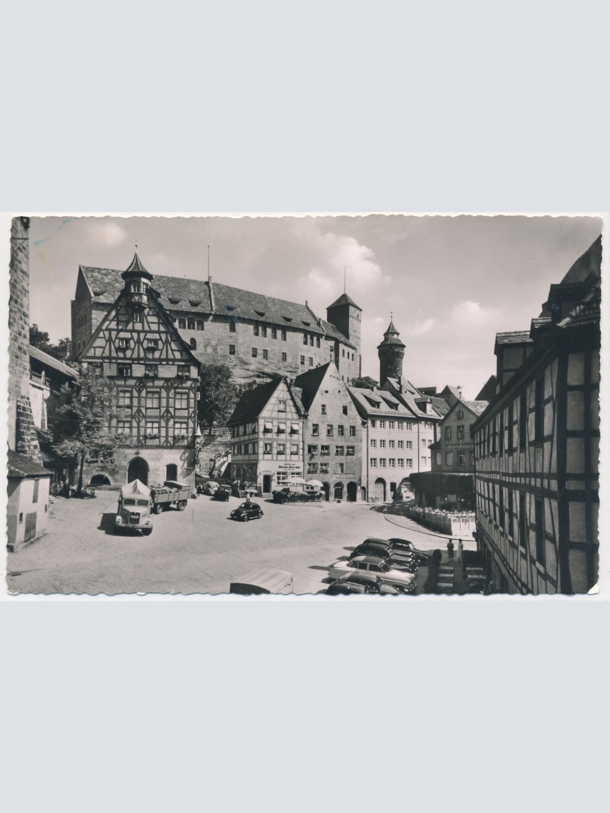 AK, Nürnberg, Bayern, Am Tiergärtnertor (S3560)