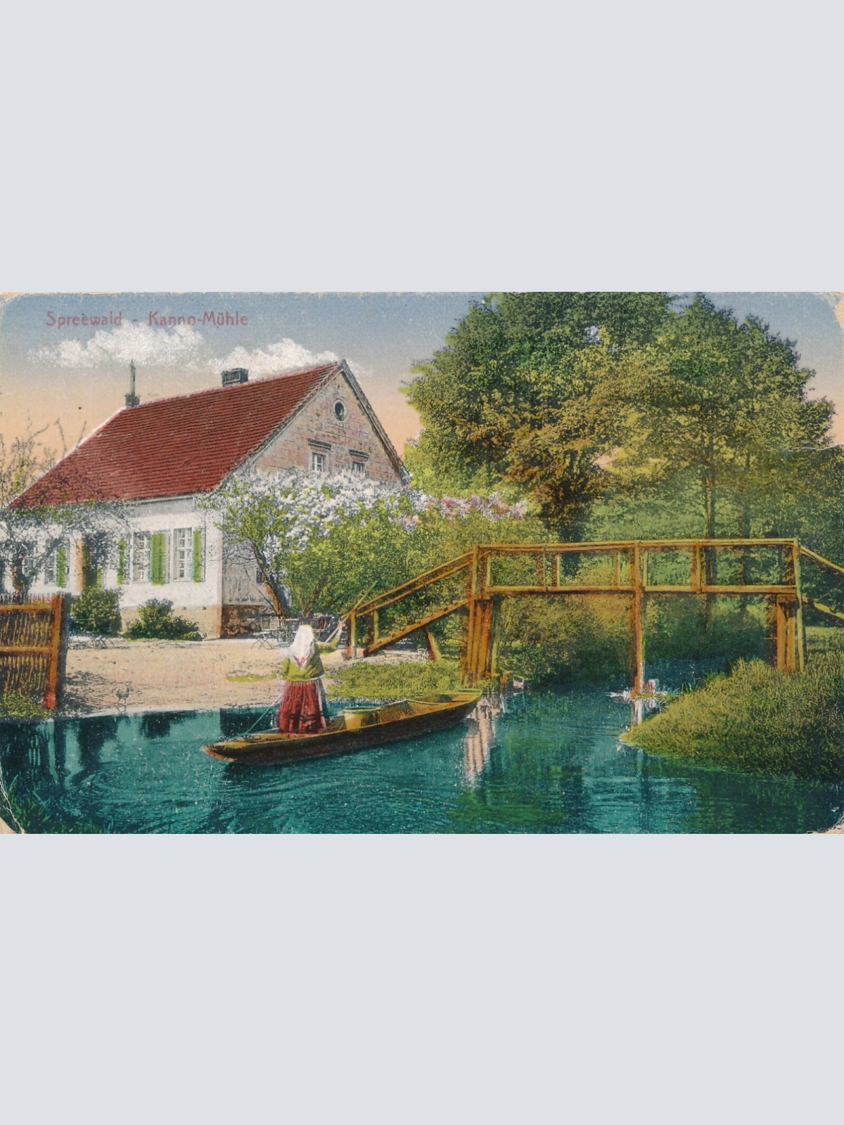 AK, Spreewald - Kanno-Mühle, Golßen, Brandenburg (S3562)