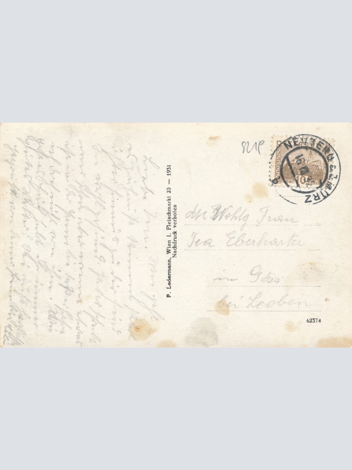 AK, Neuberg an der Mürz, Steiermark (S3505)