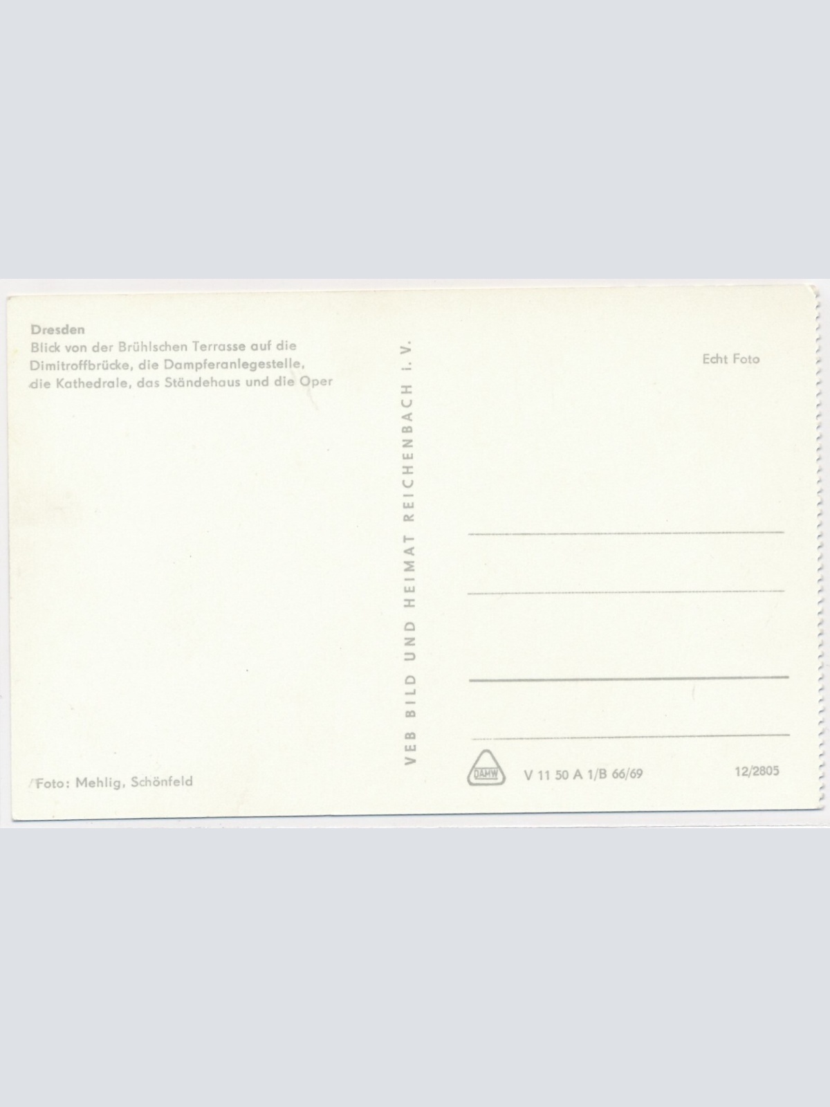 AK, Dresden, Sachsen (S3582)