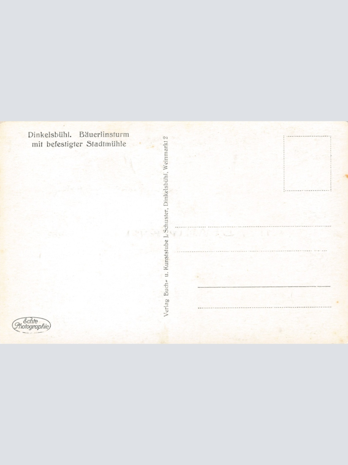 AK, Dinkelsbühl, Bayern, Ansichtskarte (S3775)