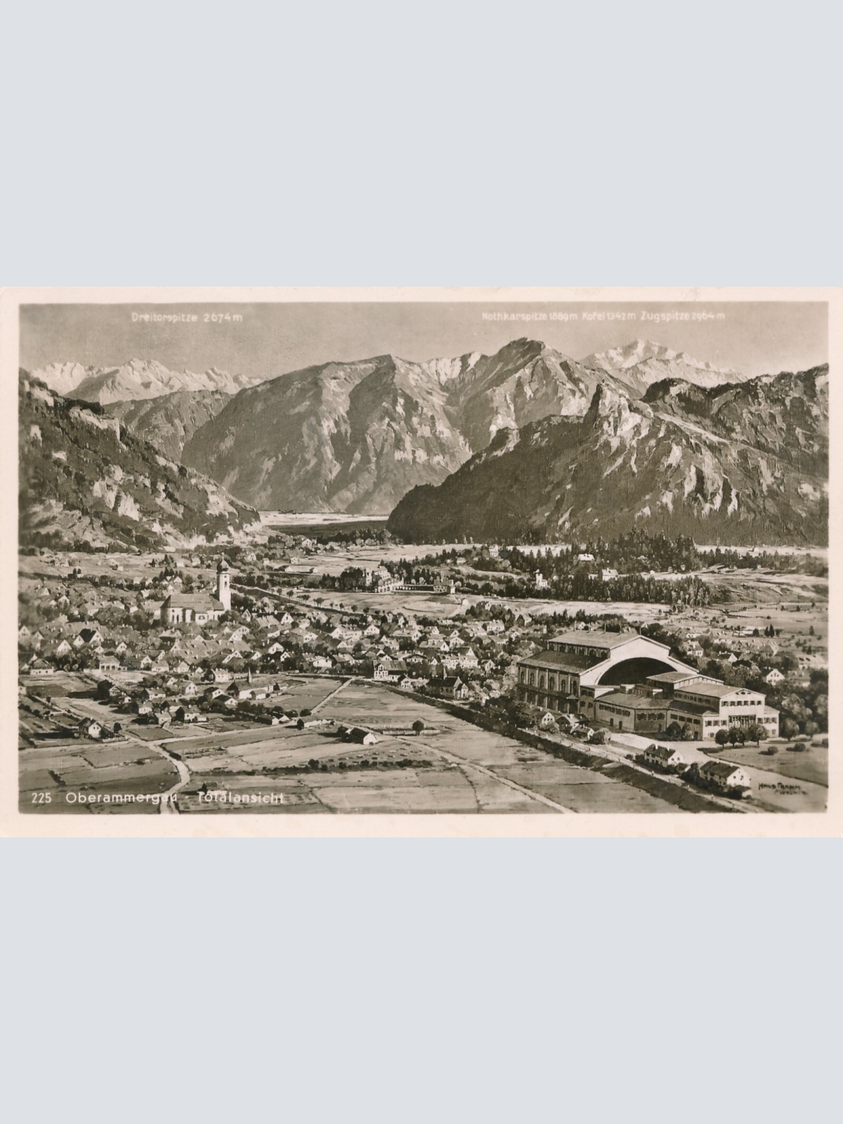 AK, Oberammergau, Bayern, Ansichtskarte (S3786)