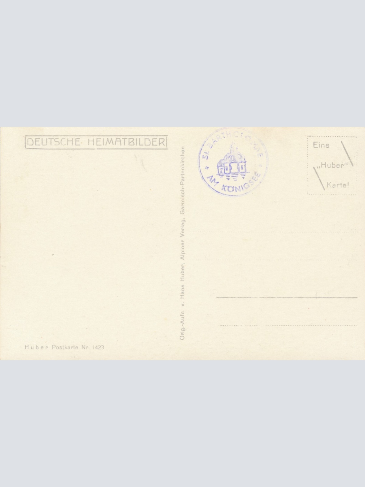 AK, Berchtesgaden, Bayern, Ansichtskarte (S3787)