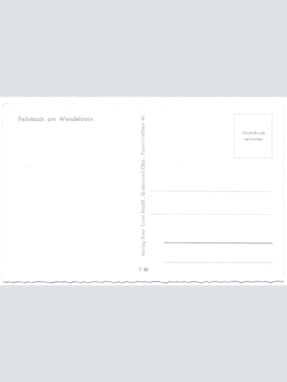 AK, Bad Feilnbach, Bayern, Ansichtskarte (S3809)