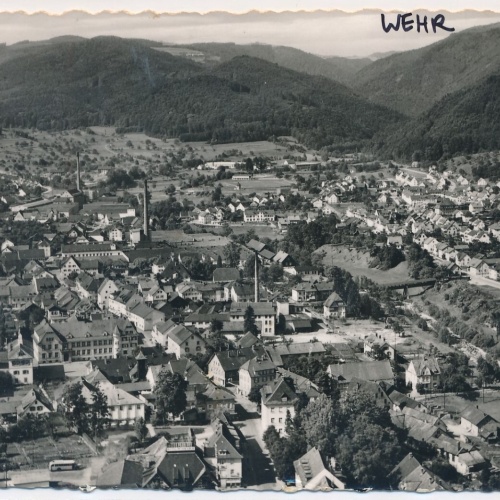 AK, Wehr, Baden-Württemberg, Ansichtskarte (S3820)