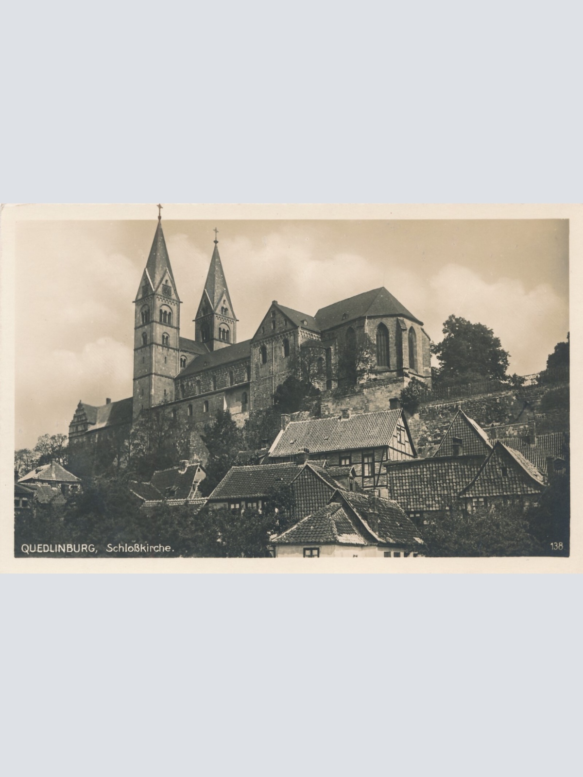 AK, Quedlinburg, Sachsen-Anhalt, Ansichtskarte (S3828)