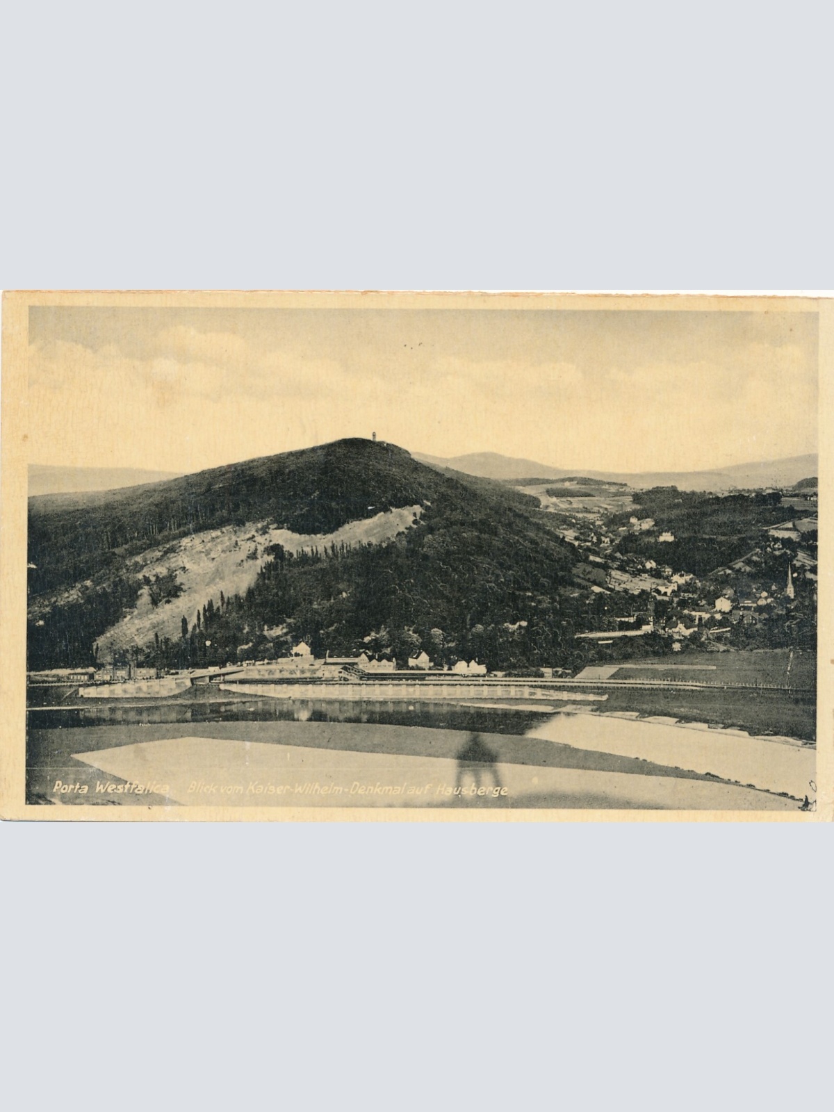 AK, Porta Westfalica, Nordrhein-Westfalen, Ansichtskarte (S3837)