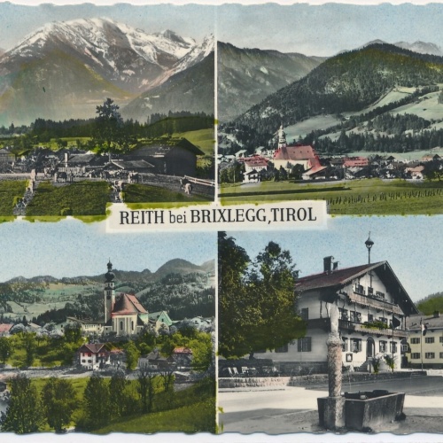 AK, Reith im Alpbachtal, Tirol, Ansichtskarte (S3882)