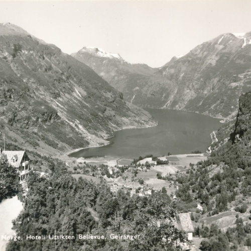 AK, Geiranger, Norwegen, Ansichtskarte (S3893)