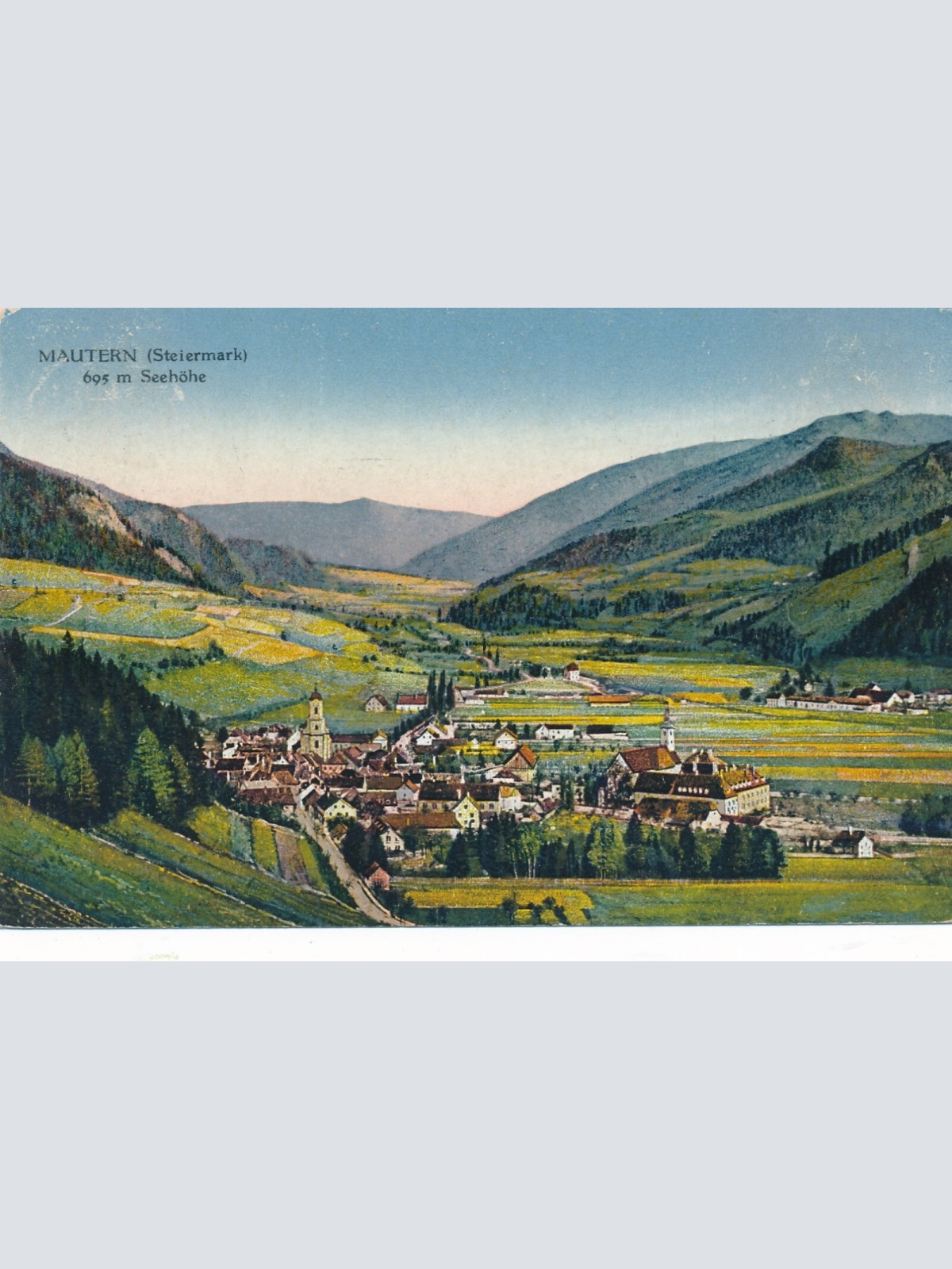 AK aus Mautern Steiermark Ansichtskarte (13802)