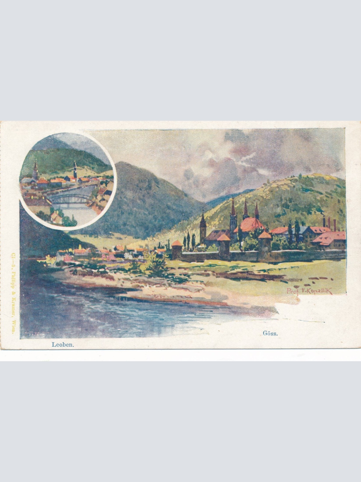 AK aus Leoben Steiermark Ansichtskarte (13804)