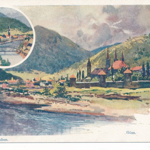 AK aus Leoben Steiermark Ansichtskarte (13804)