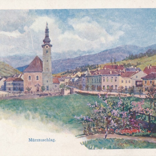 AK aus Mürzzuschlag Steiermark Ansichtskarte (13809)