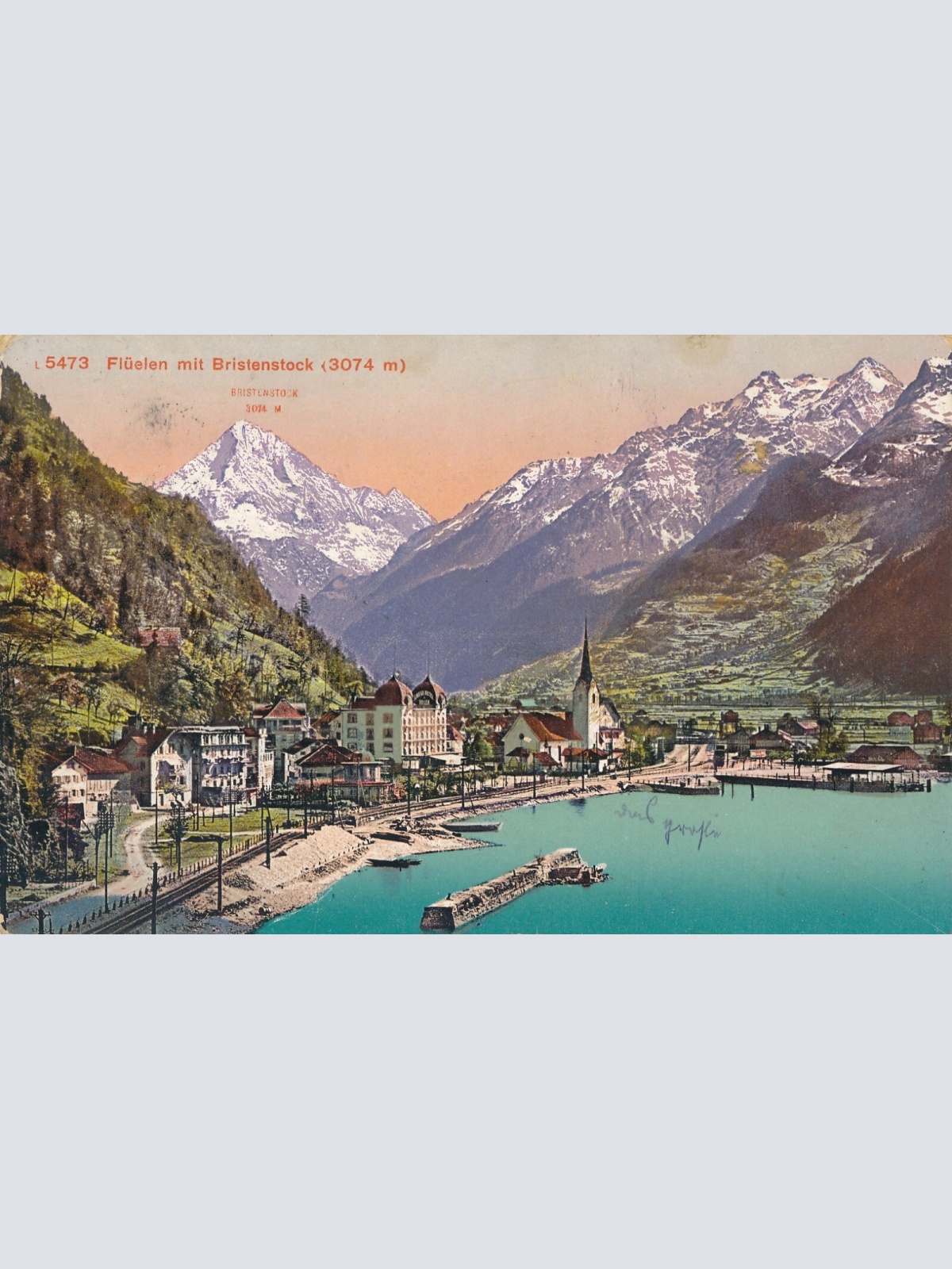 AK, Flüelen, Schweiz, Ansichtskarte (S3897)