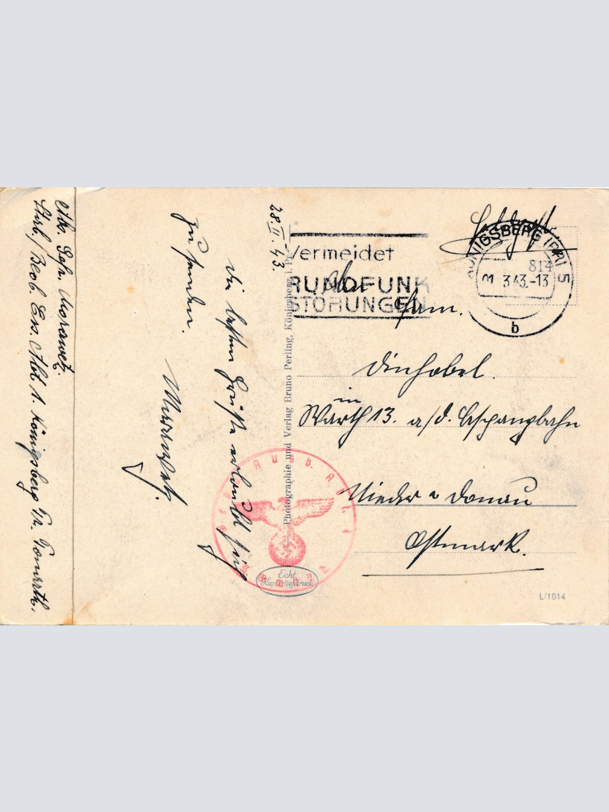 AK, Königsberg in Preußen, Russland, Ansichtskarte (S3898)