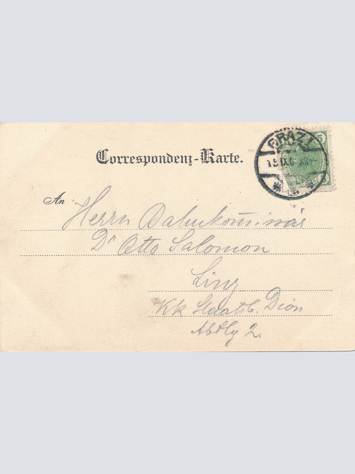 AK aus Graz mit Schlossberg Steiermark Ansichtskarte (13826)