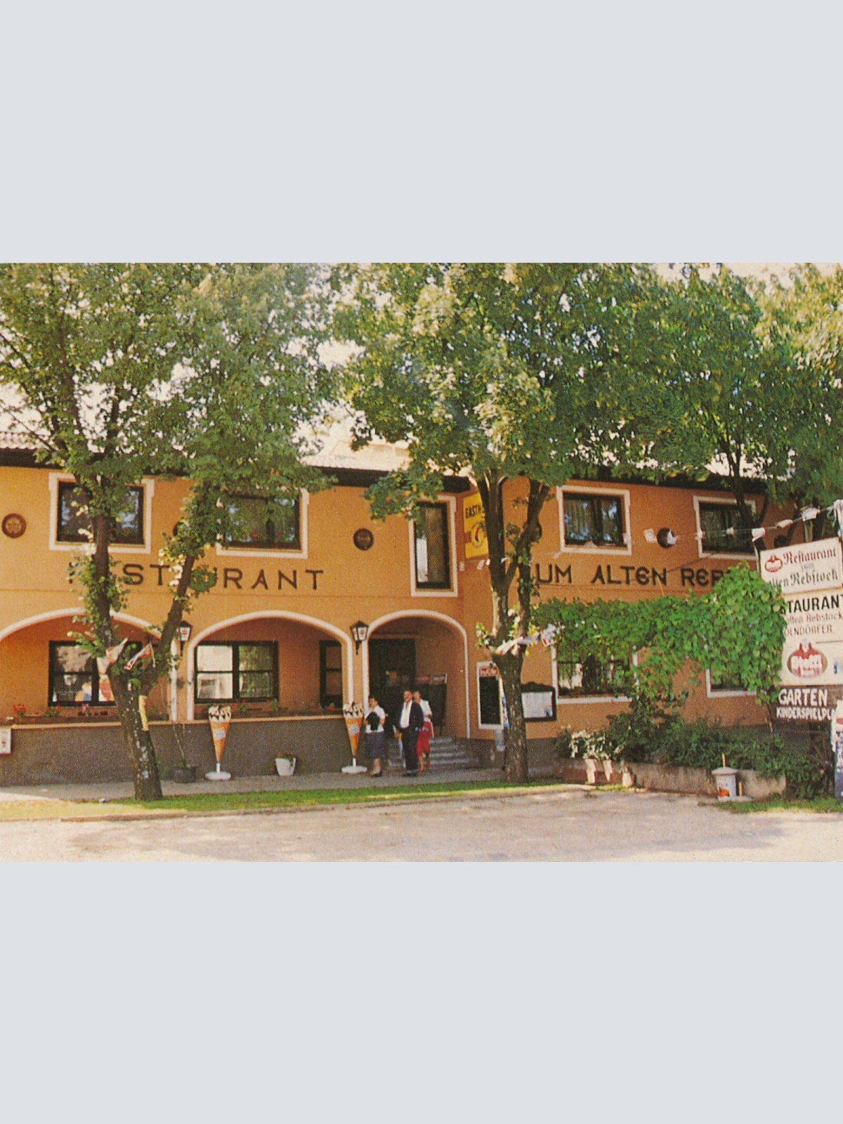 AK, zum alten Rebstock, Frauenkirchen, Burgenland, Ansichtskarte (S3914)