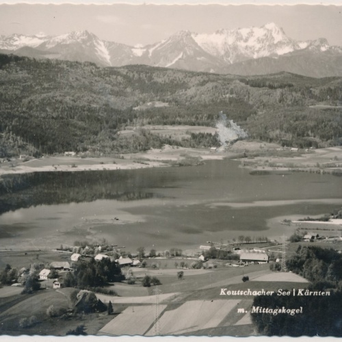 AK, Keutschacher See, Kärnten, Ansichtskarte (S3920)