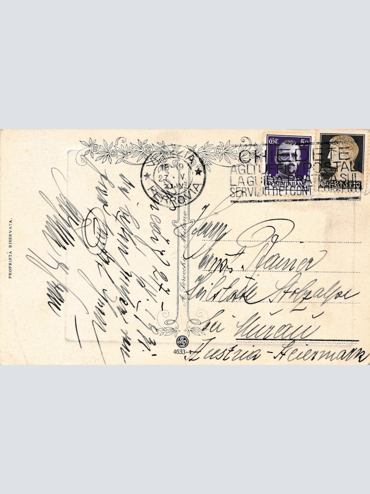 AK, Venezia, Italien, Ansichtskarte (S3922)