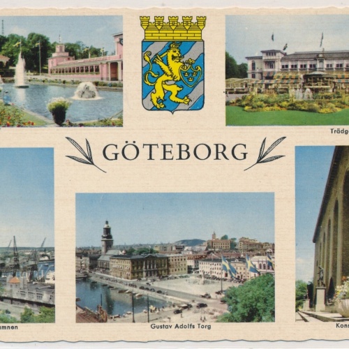 AK, Göteborg, Schweden, Ansichtskarte (S3927)