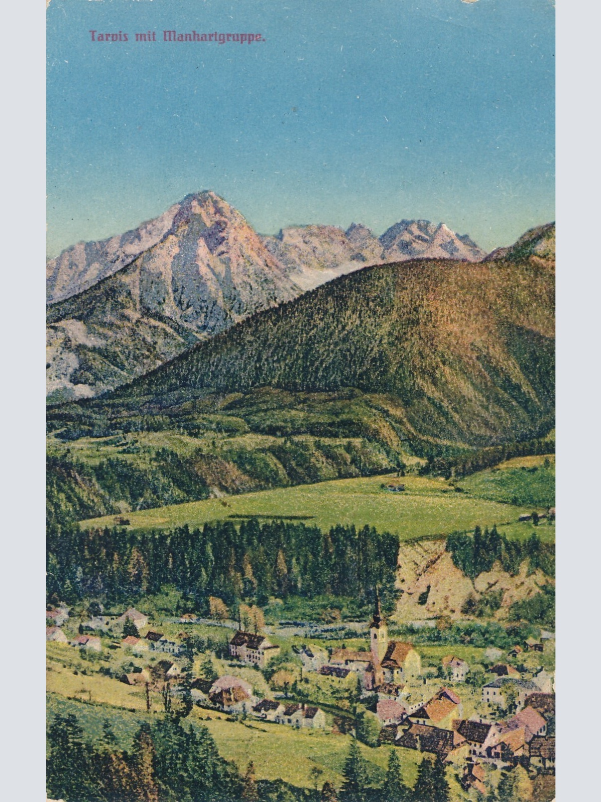 AK, Tarvis, Italien, Ansichtskarte (S3931)