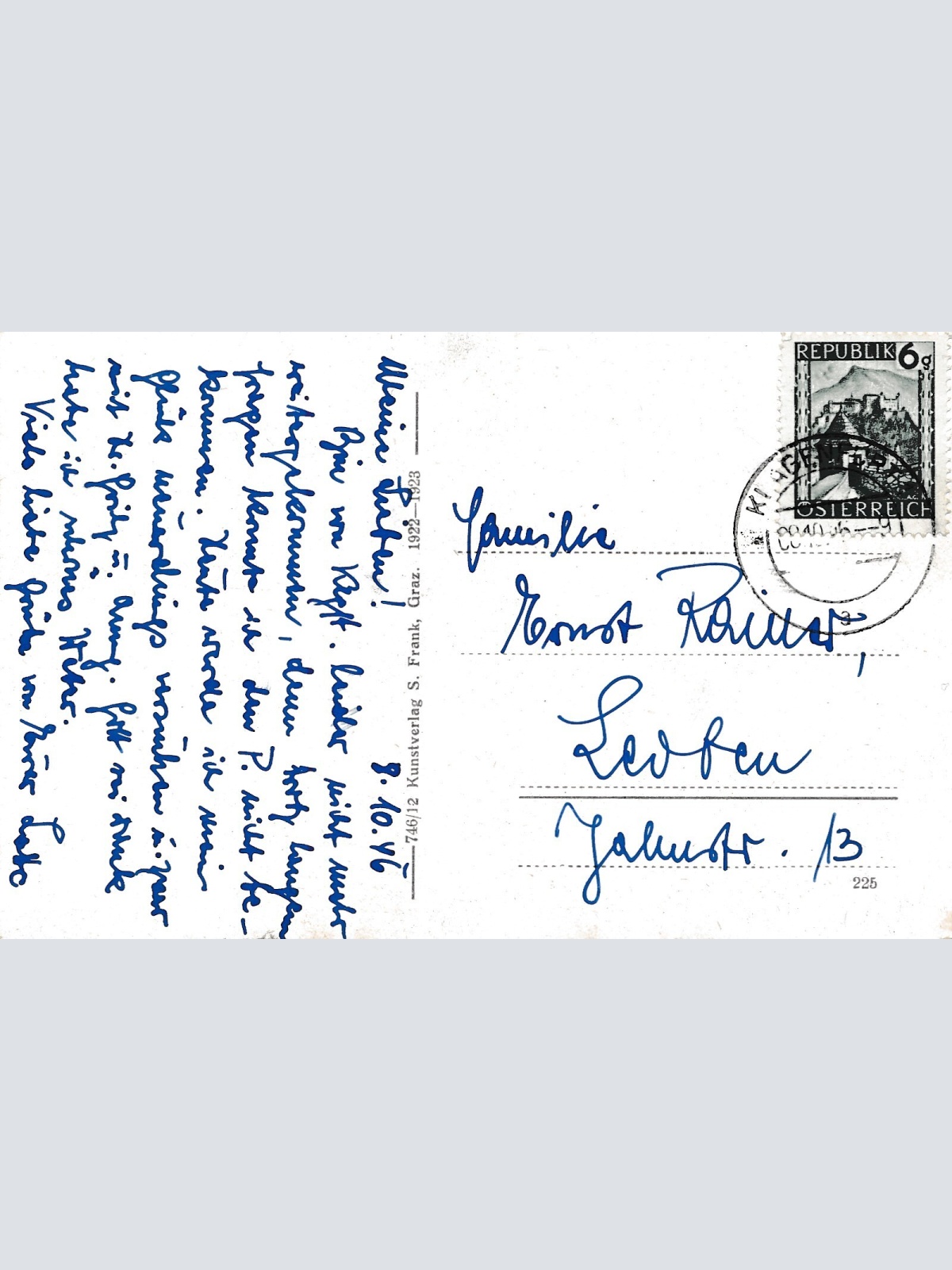 AK, Tarvis, Italien, Ansichtskarte (S3931)