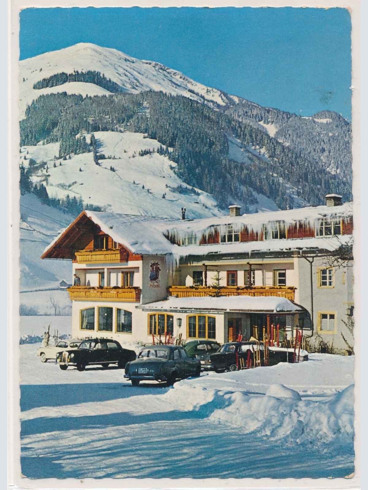AK, Rauris, Pension Rießlegger, Salzburg, Ansichtskarte (S3937)