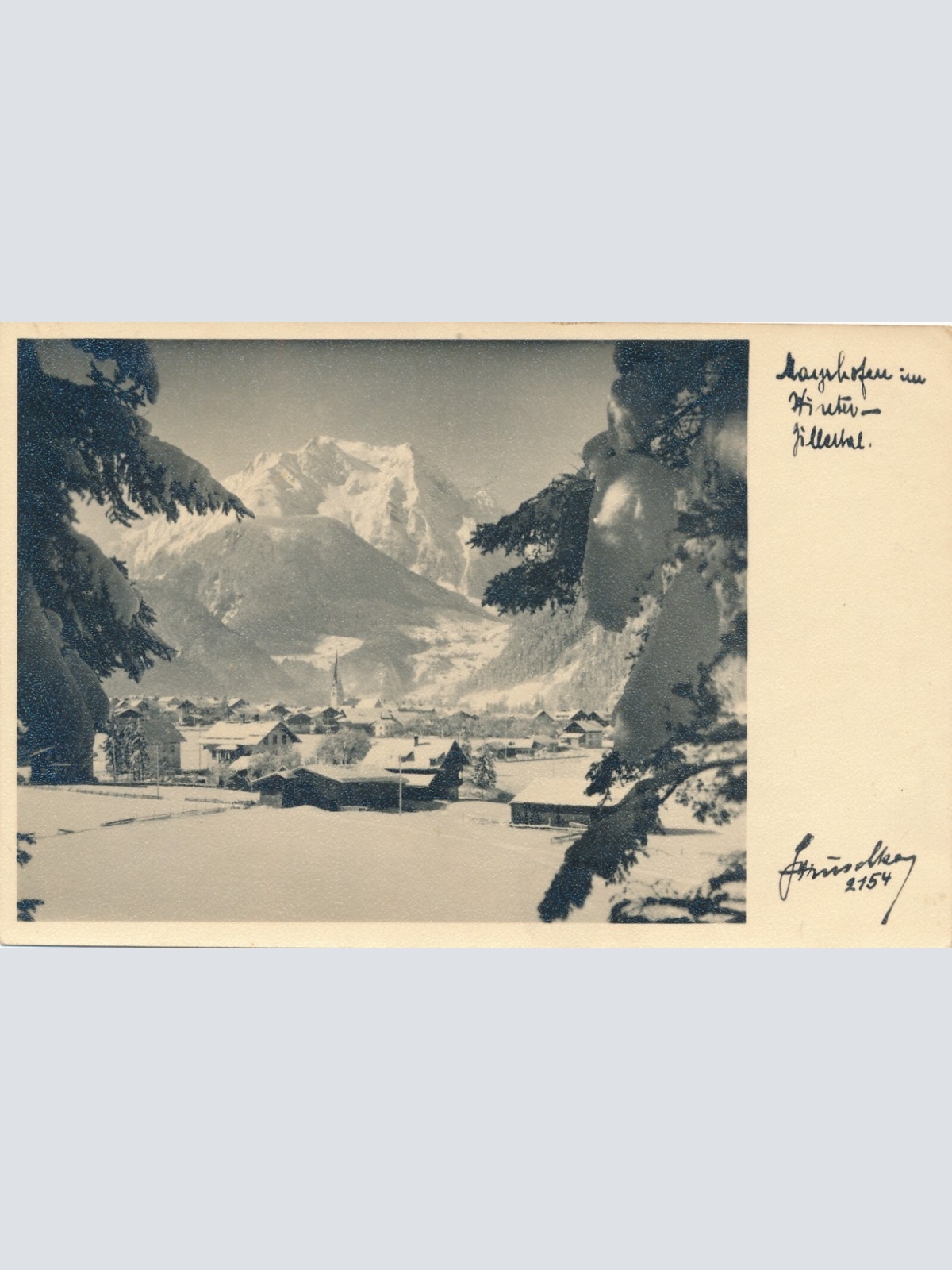 AK, Mayrhofen, Tirol, Ansichtskarte (S3952)