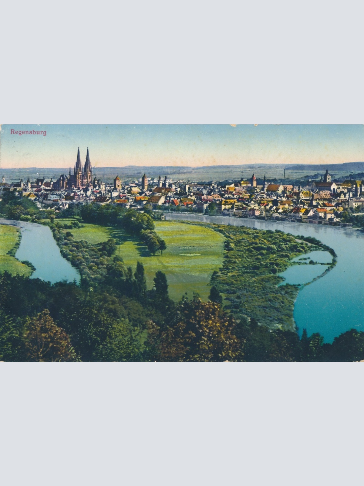 AK, Regensburg, Bayern, Ansichtskarte (S3961)