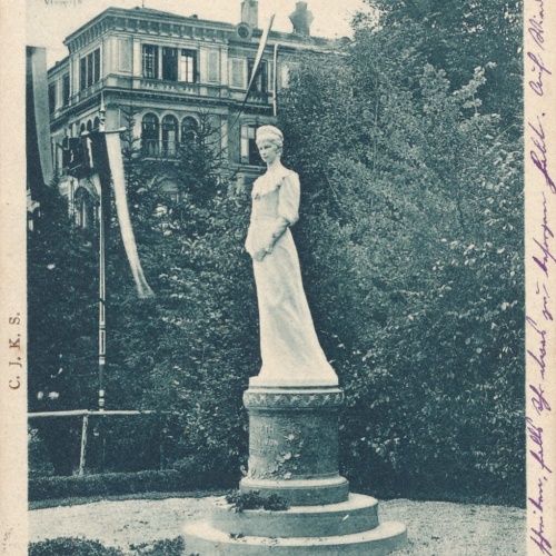 AK, Kaiserin Elisabeth-Denkmal, Salzburg, Ansichtskarte (S3976)