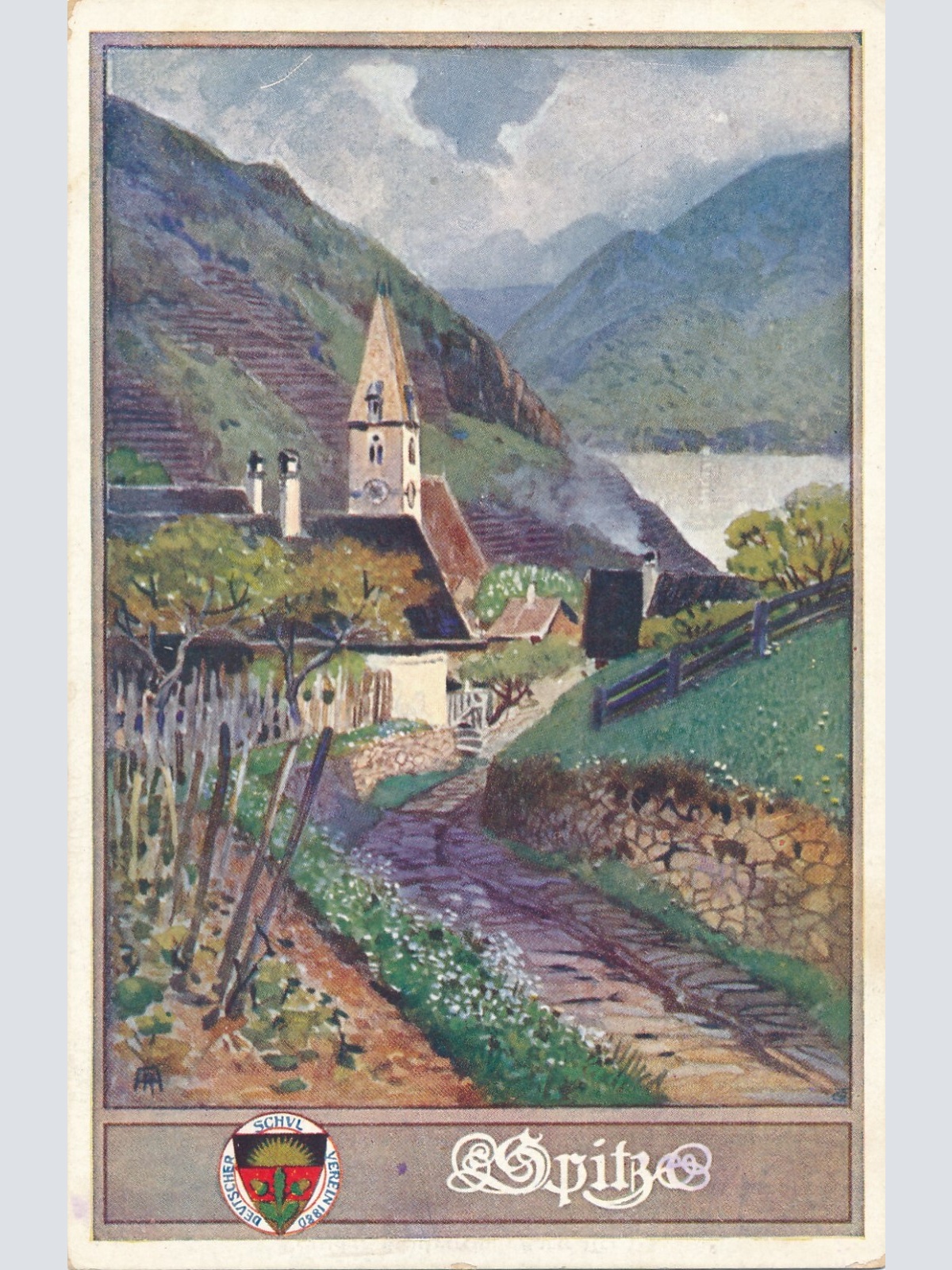 AK, Spitz, DSV Karte Nr. 173, Niederösterreich, Ansichtskarte (S3983)