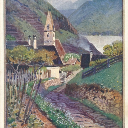 AK, Spitz, DSV Karte Nr. 173, Niederösterreich, Ansichtskarte (S3983)