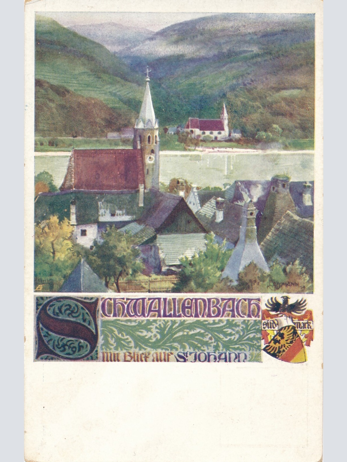 AK, Schwallenbach, Niederösterreich, Ansichtskarte (S3984)