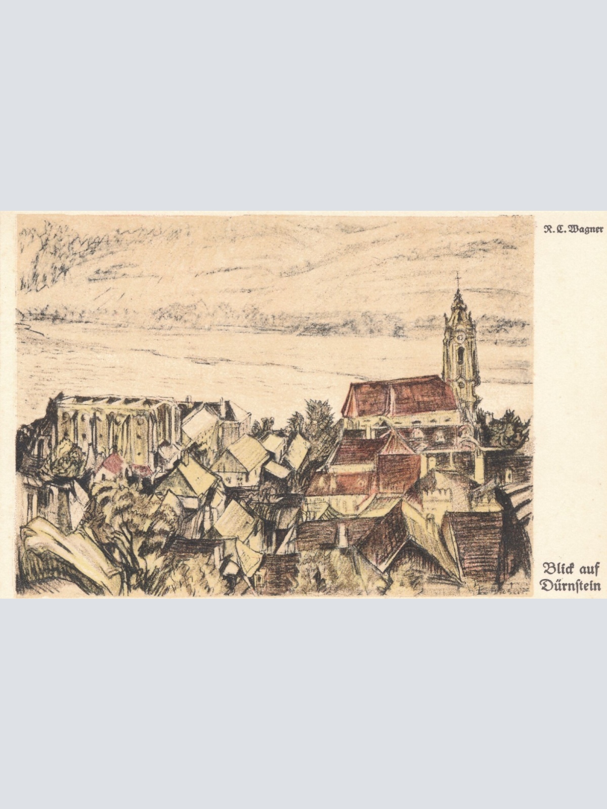 AK, Dürnstein, Niederösterreich, Ansichtskarte (S4009)