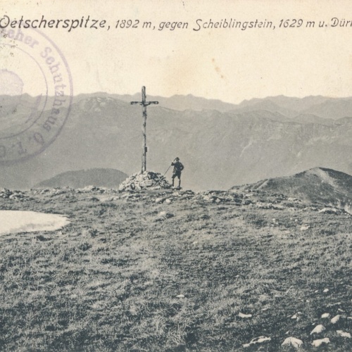 AK, Oetscherspitze, Niederösterreich, Ansichtskarte (S4017)