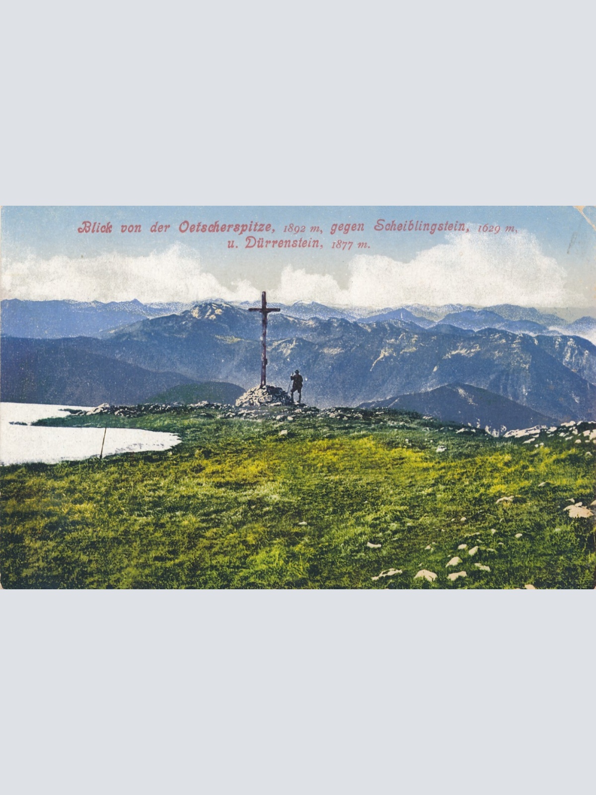 AK, Ötscherspitze, Niederösterreich, Ansichtskarte (S4022)