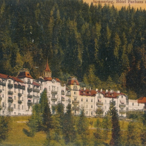 AK, Semmering, Hotel Panhans, Niederösterreich, Ansichtskarte (S4046)