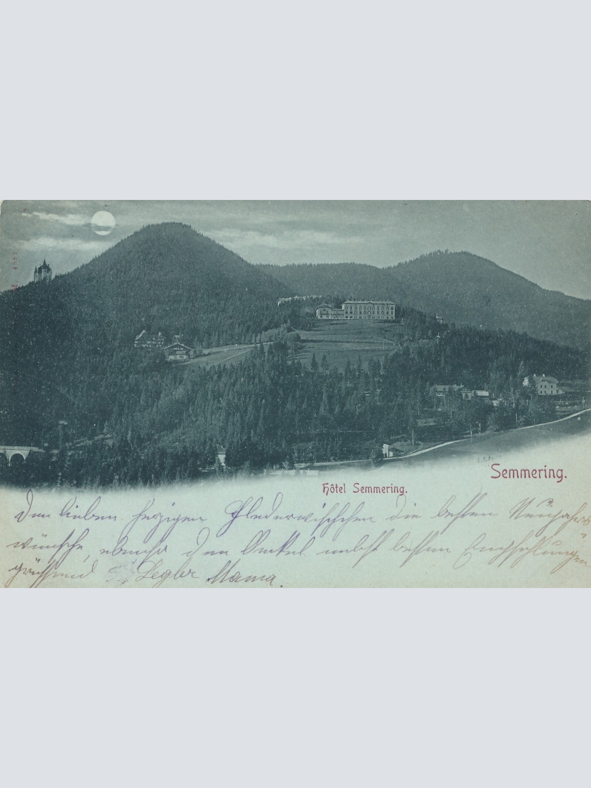 AK, Semmering, Niederösterreich, Ansichtskarte (S4054)