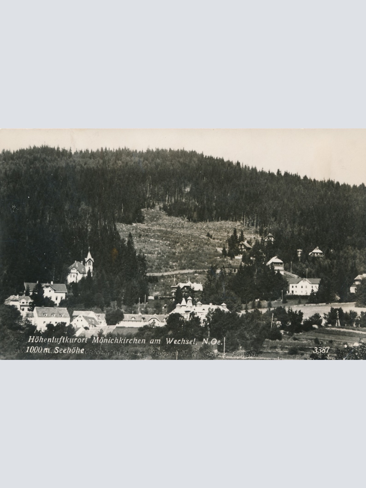 AK, Mönichkirchen, Niederösterreich, Ansichtskarte (S4060)