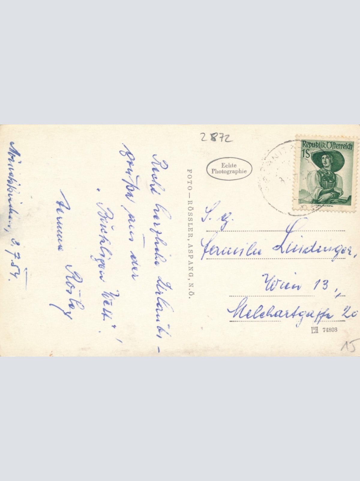 AK, Mönichkirchen, Niederösterreich, Ansichtskarte (S4064)