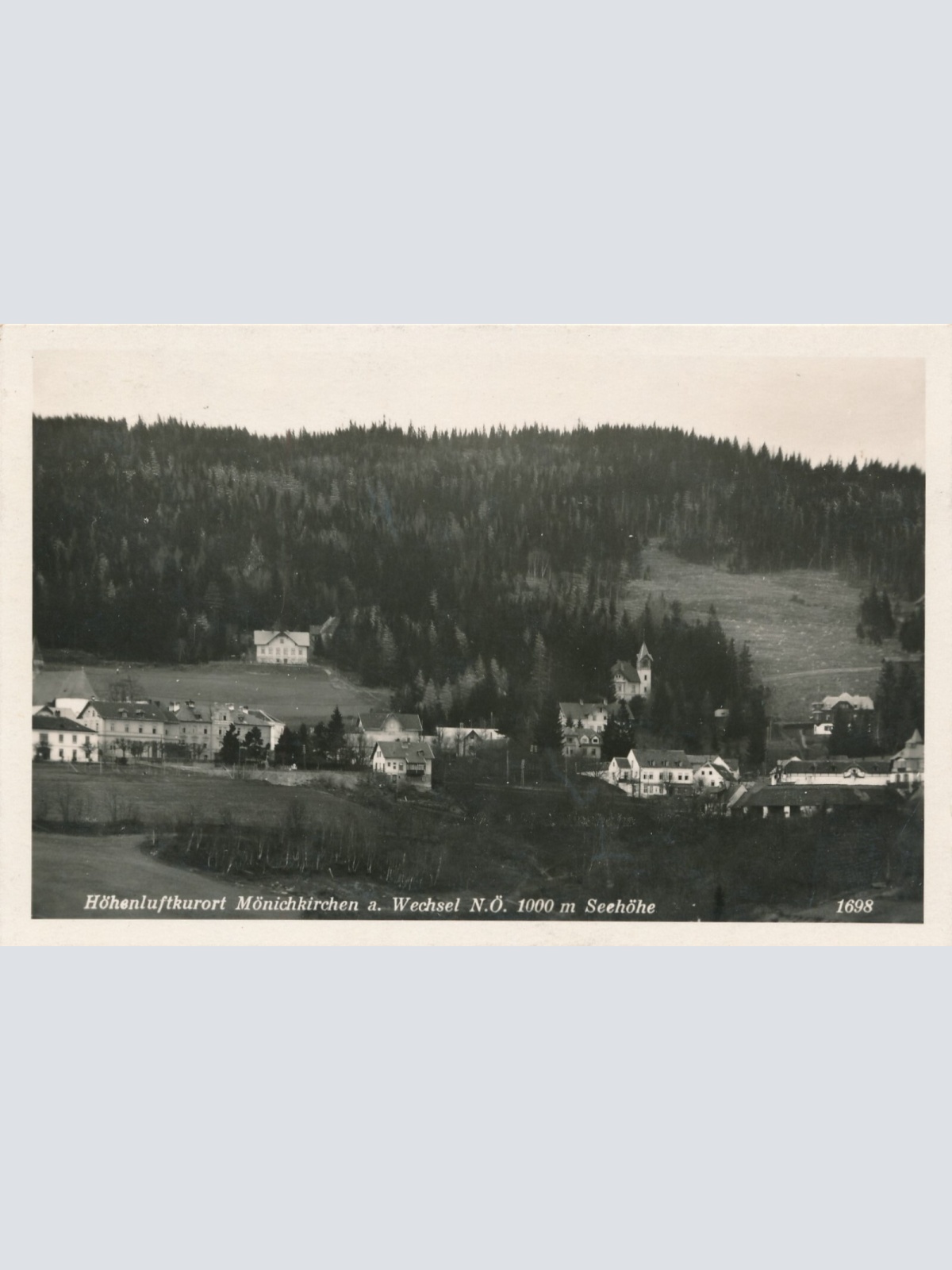 AK, Mönichkirchen, Niederösterreich, Ansichtskarte (S4065)