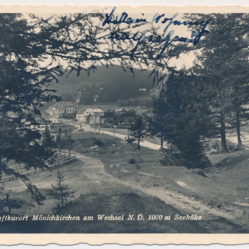 AK, Mönichkirchen, Niederösterreich, Ansichtskarte (S4069)